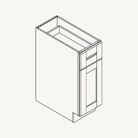 Base Cabinet schematic drawing