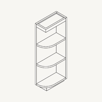 Base End Shelf schematic drawing