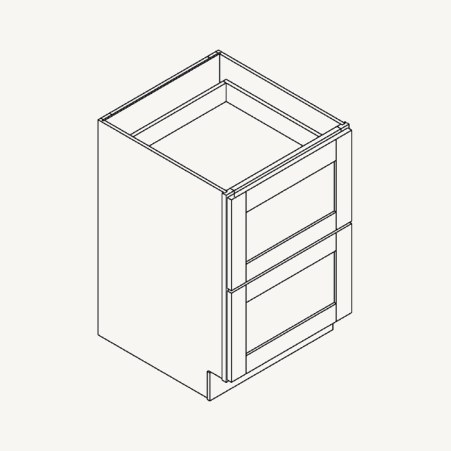 Drawer Base — 2 Drawers schematic drawing