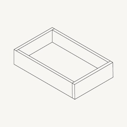 Roll-Out Tray schematic drawing