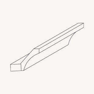 Scribe Moulding schematic drawing